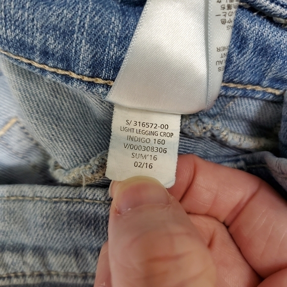 Banana Republic Factory Light Crop Leggings 10 - Picture 4 of 4